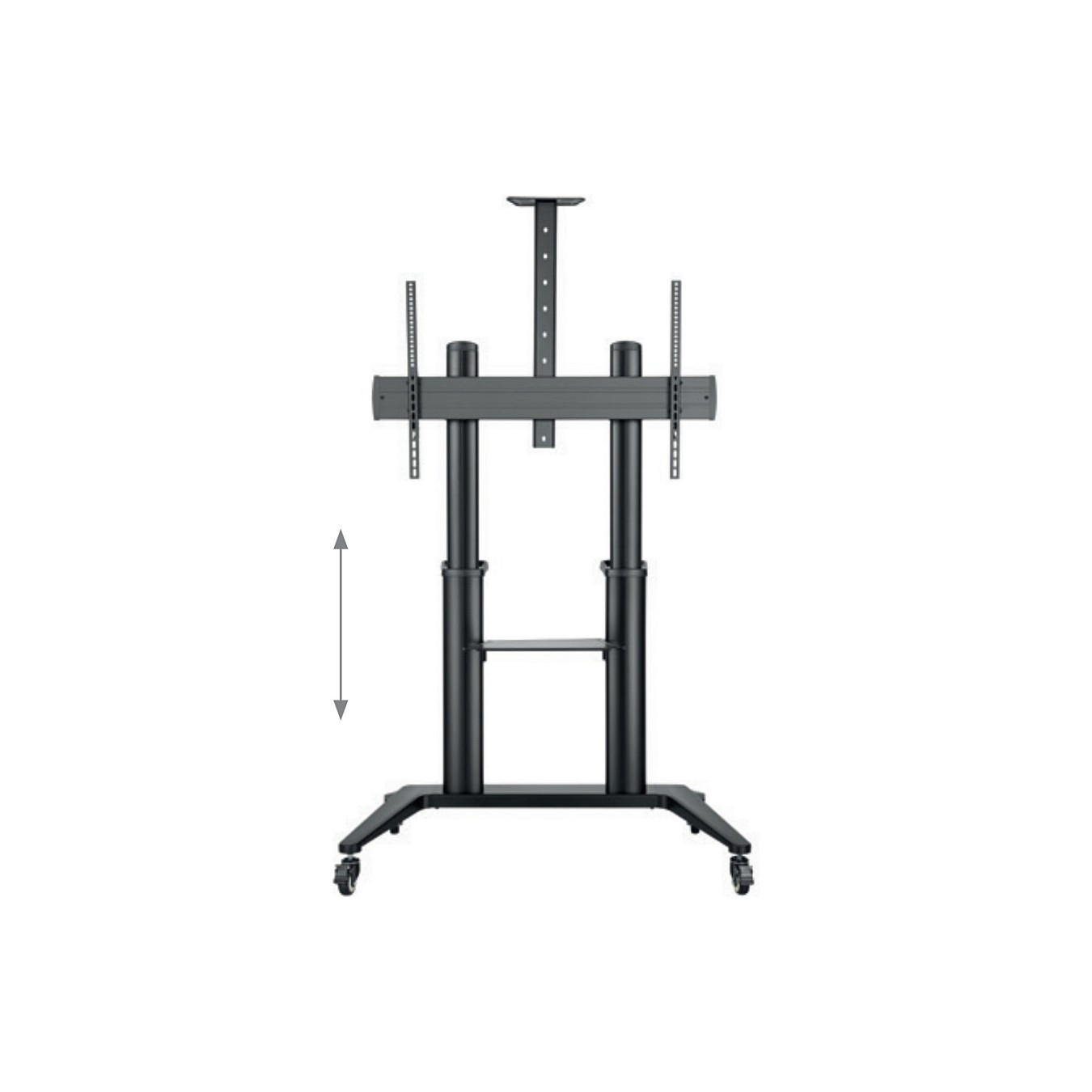 Buy Hagor BrackIT Stand HD XXL - Wagen - für Flachbildschirm AV-Ausrüstung - Schwarz - Bildschirmgröße: 165-305 cm (65'-1... in 