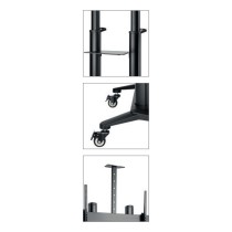Buy Hagor BrackIT Stand HD XXL - Wagen - für Flachbildschirm AV-Ausrüstung - Schwarz - Bildschirmgröße: 165-305 cm (65'-1... in
