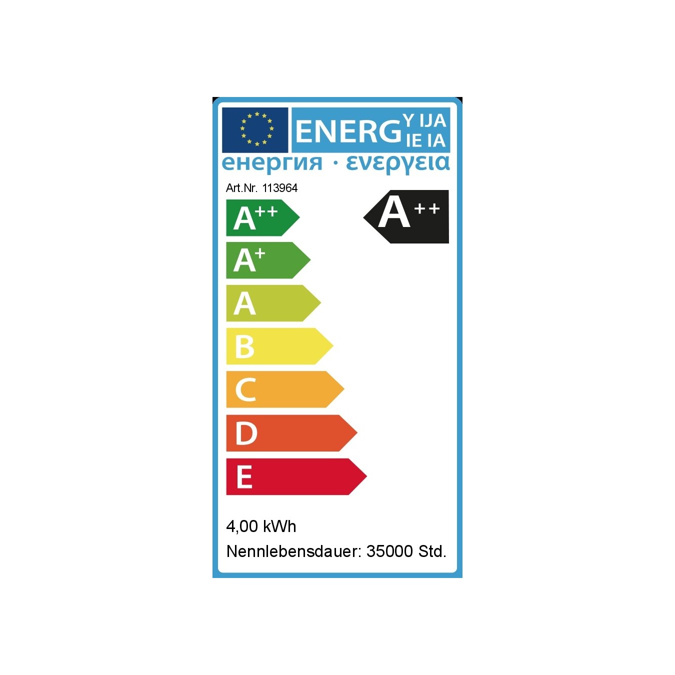 Buy Synergy 21 LED Retrofit GX5,3 4x1W cw V2 dimmbar in Cyprus, Nicosia, Limassol, Larnaka, Pafos