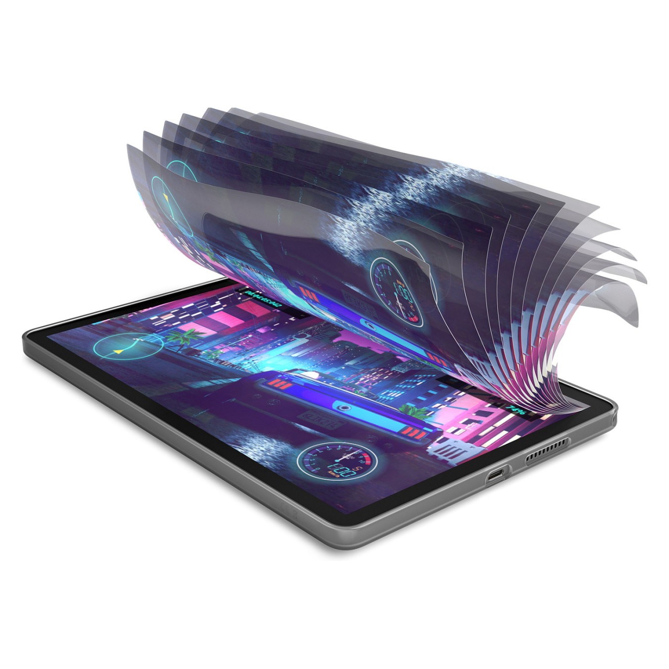 Buy Tablet Lenovo Tab TB311FU 4RAM 128GB with Clear Case luna grey in Cyprus, Nicosia, Limassol, Larnaka, Pafos
