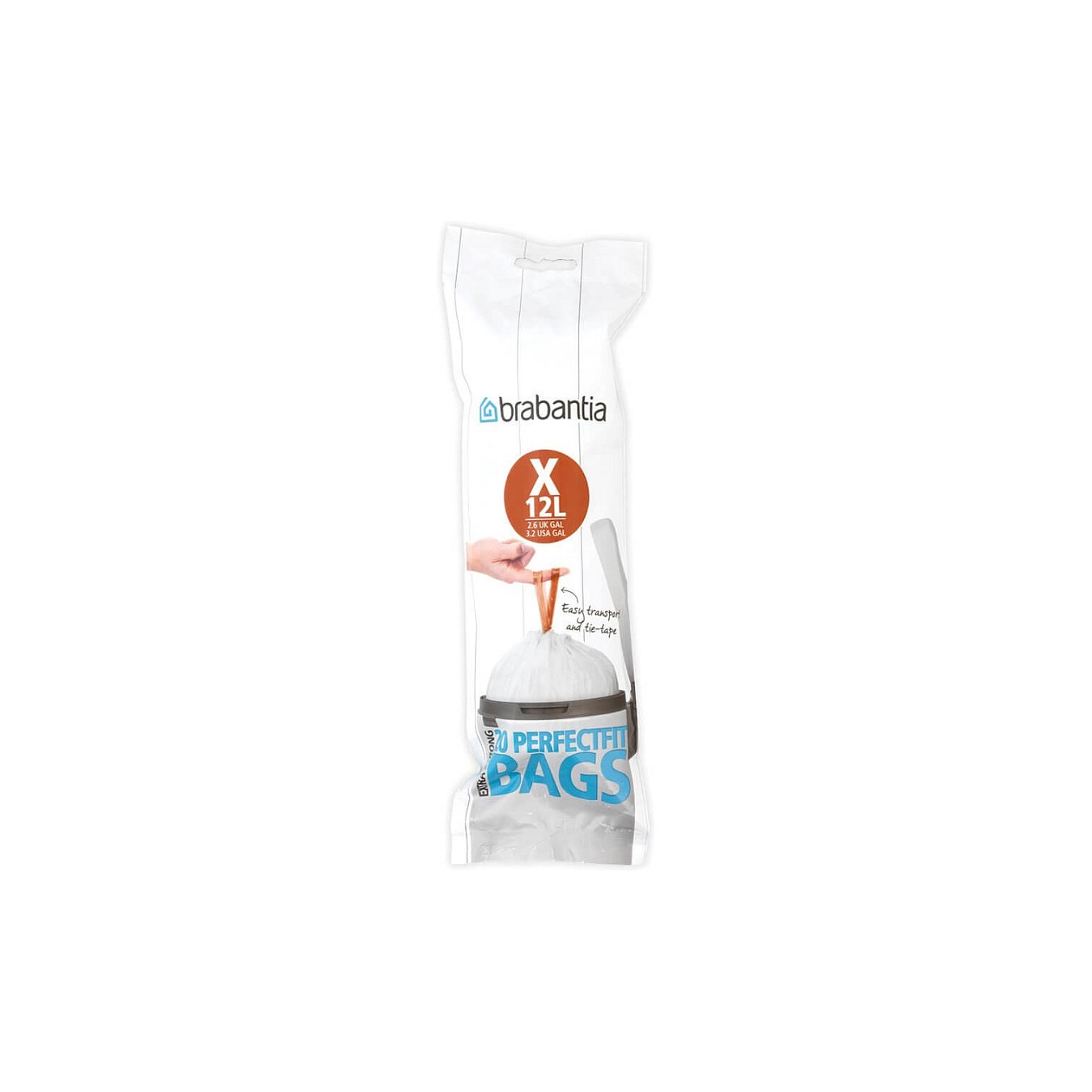 Buy Brabantia PerfectFit Mllbeutel Typ X, 12 L, 20 Stck in Cyprus, Nicosia, Limassol, Larnaka, Pafos