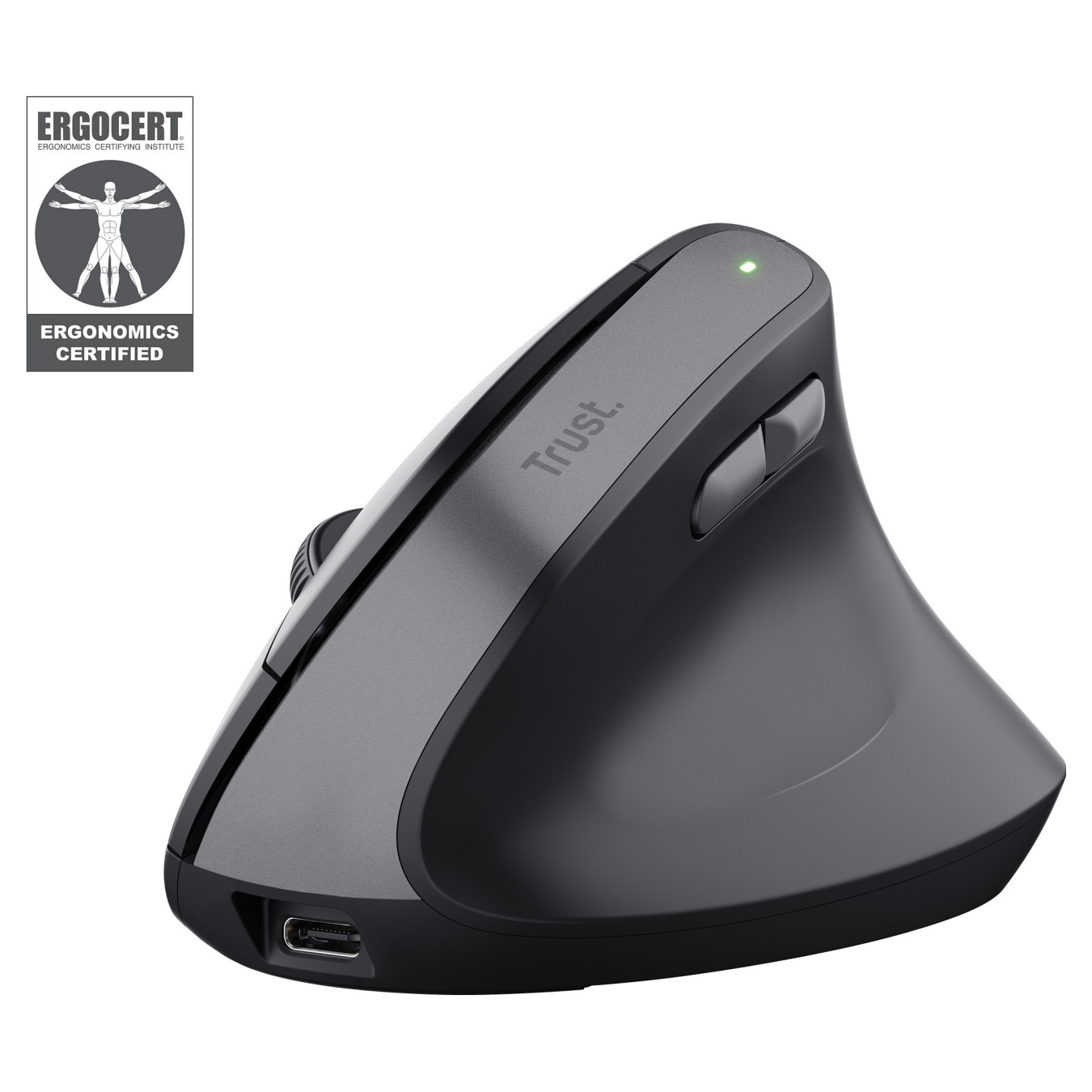 Buy Trust Bayo II ergonomisch - Rechargeable - Rechtshänder - kabellos - schwarz in Cyprus, Nicosia, Limassol, Larnaka, Pafos