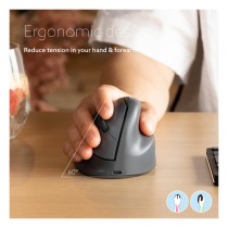 Buy R-GO HE BASIC MEDIUM ERGONOMIC MOUSE RIGHT-HANDED BLUETOOTH in Cyprus, Nicosia, Limassol, Larnaka, Pafos