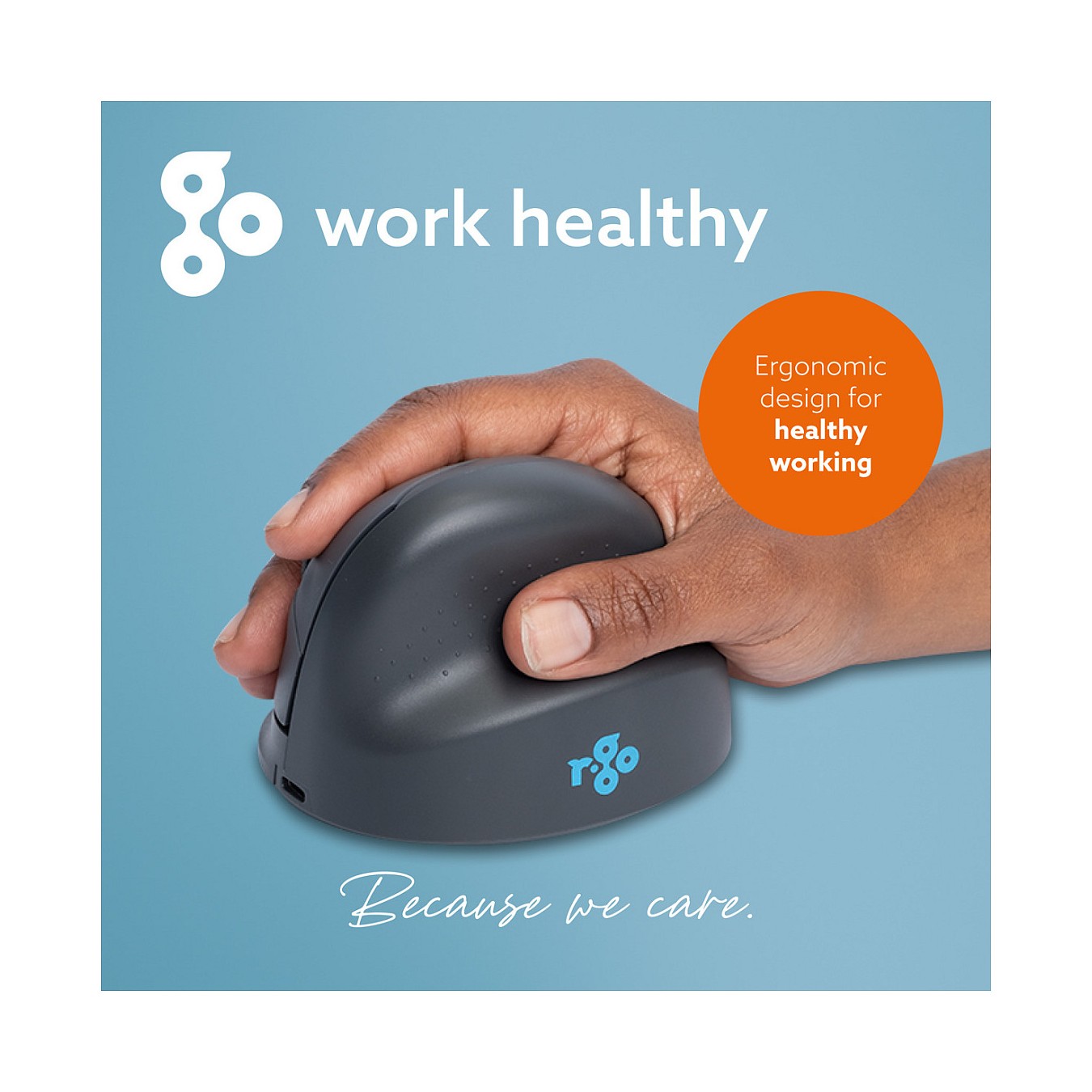 Buy R-GO HE BASIC MEDIUM ERGONOMIC MOUSE RIGHT-HANDED BLUETOOTH in Cyprus, Nicosia, Limassol, Larnaka, Pafos
