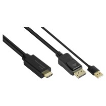 Buy Good Connections Adapterkabel HDMI2.0b-St.-DP1.2-St. 2m in Cyprus, Nicosia, Limassol, Larnaka, Pafos
