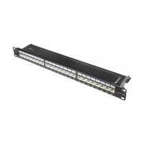 Buy Good Connections Patchpanel 19'Cat. 6A 24-P. 1 HE schw. in Cyprus, Nicosia, Limassol, Larnaka, Pafos
