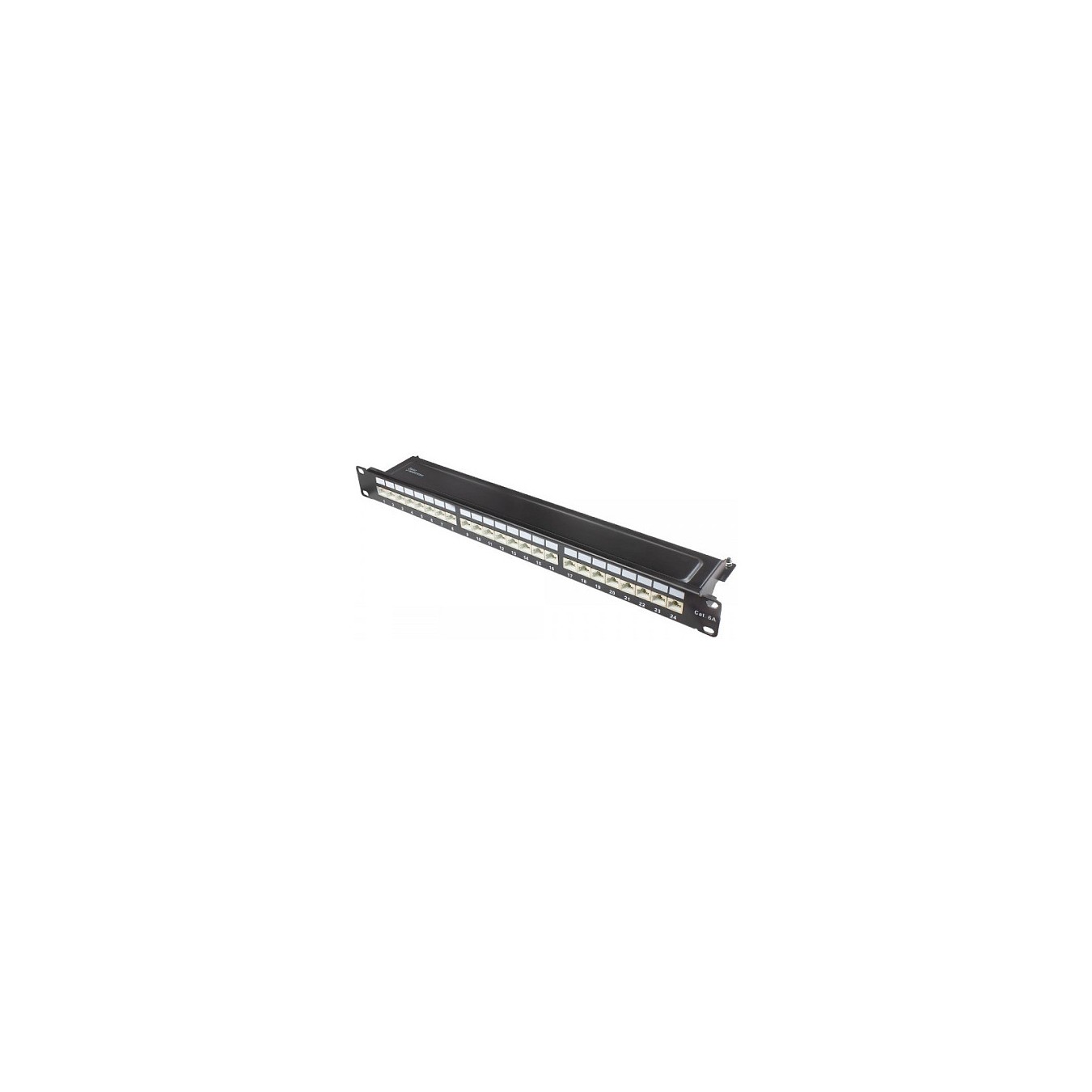 Buy Good Connections Patchpanel 19'Cat. 6A 24-P. 1 HE schw. in Cyprus, Nicosia, Limassol, Larnaka, Pafos