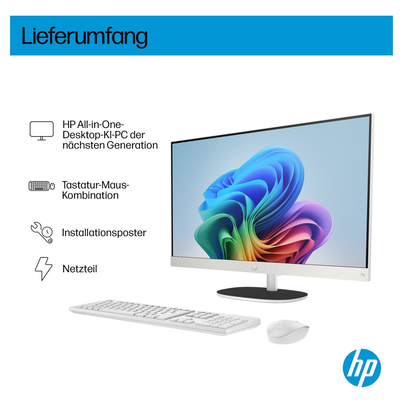 Buy AIO HP All-in-One PC 27-ct2170ng 27 RYZ AI 7 350 32GB 1TBSSD W11 Home in Cyprus, Nicosia, Limassol, Larnaka, Pafos