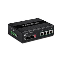Buy TRENDnet TI-UPG62 6-Port Gigabit Switch Ultra PoE DIN-Rail Industrial in Cyprus, Nicosia, Limassol, Larnaka, Pafos
