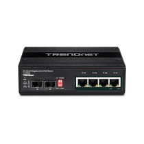Buy TRENDnet TI-UPG62 6-Port Gigabit Switch Ultra PoE DIN-Rail Industrial in Cyprus, Nicosia, Limassol, Larnaka, Pafos