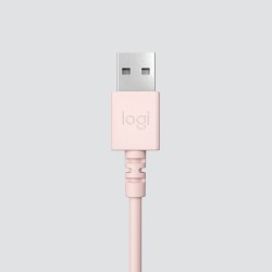 Buy Logitech H390 USB-A Wired On-Ear Headset - Rose, Boom Microphone, In-line Mu... in Cyprus, Nicosia, Limassol, Larnaka, Pafos