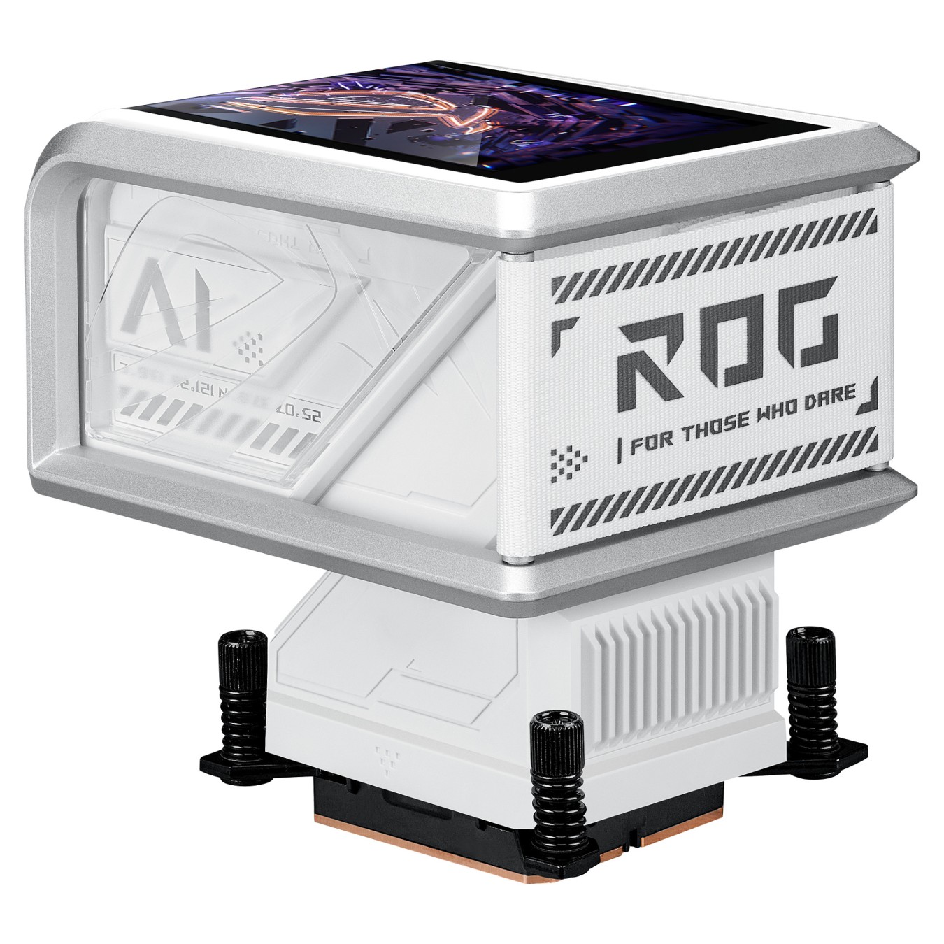 Buy K ASUS ROG RYUO IV 360 ARGB Komplettwasserkühlung für AMD und Intel CPUs weiß in Cyprus, Nicosia, Limassol, Larnaka, Pafos