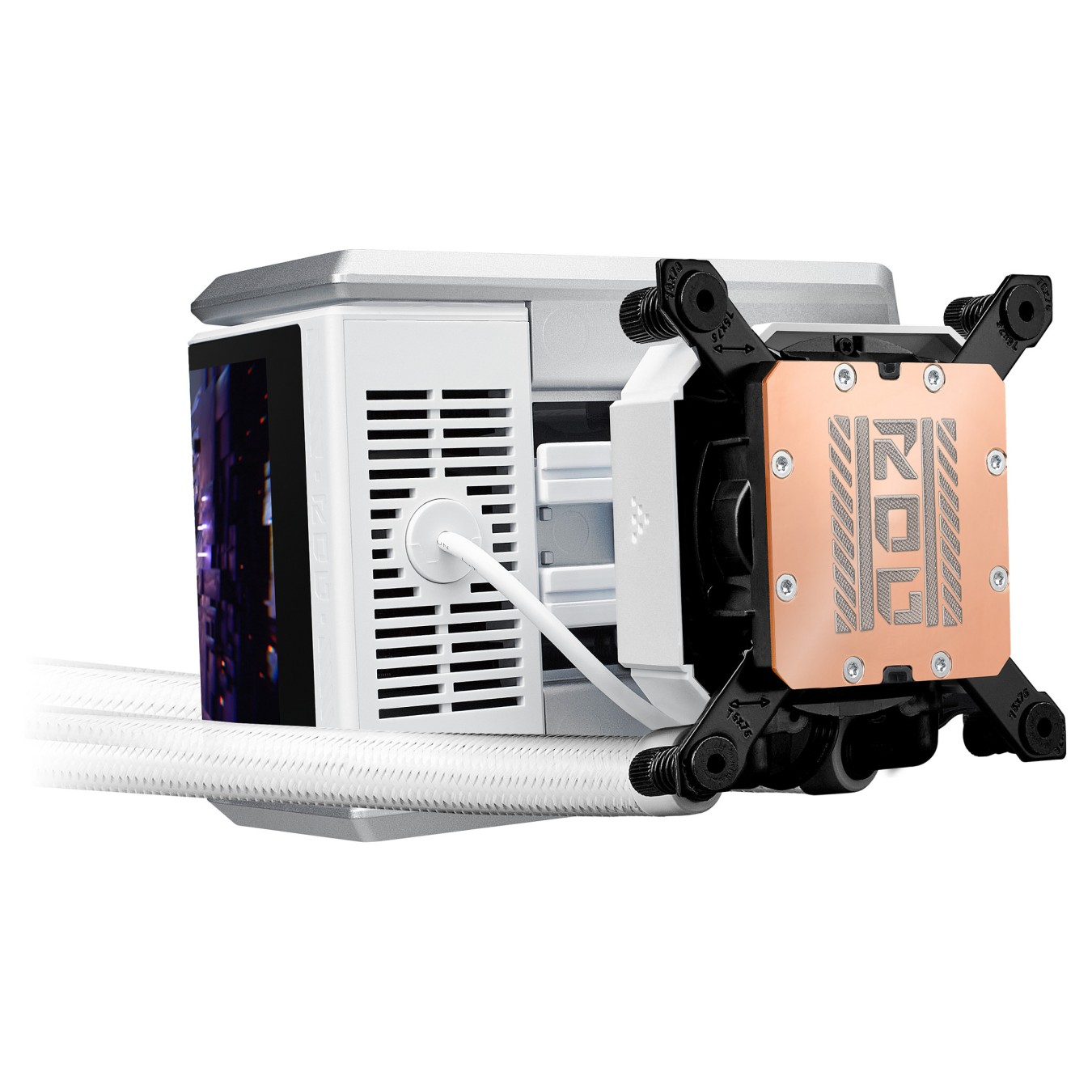 Buy K ASUS ROG RYUO IV 360 ARGB Komplettwasserkühlung für AMD und Intel CPUs weiß in Cyprus, Nicosia, Limassol, Larnaka, Pafos