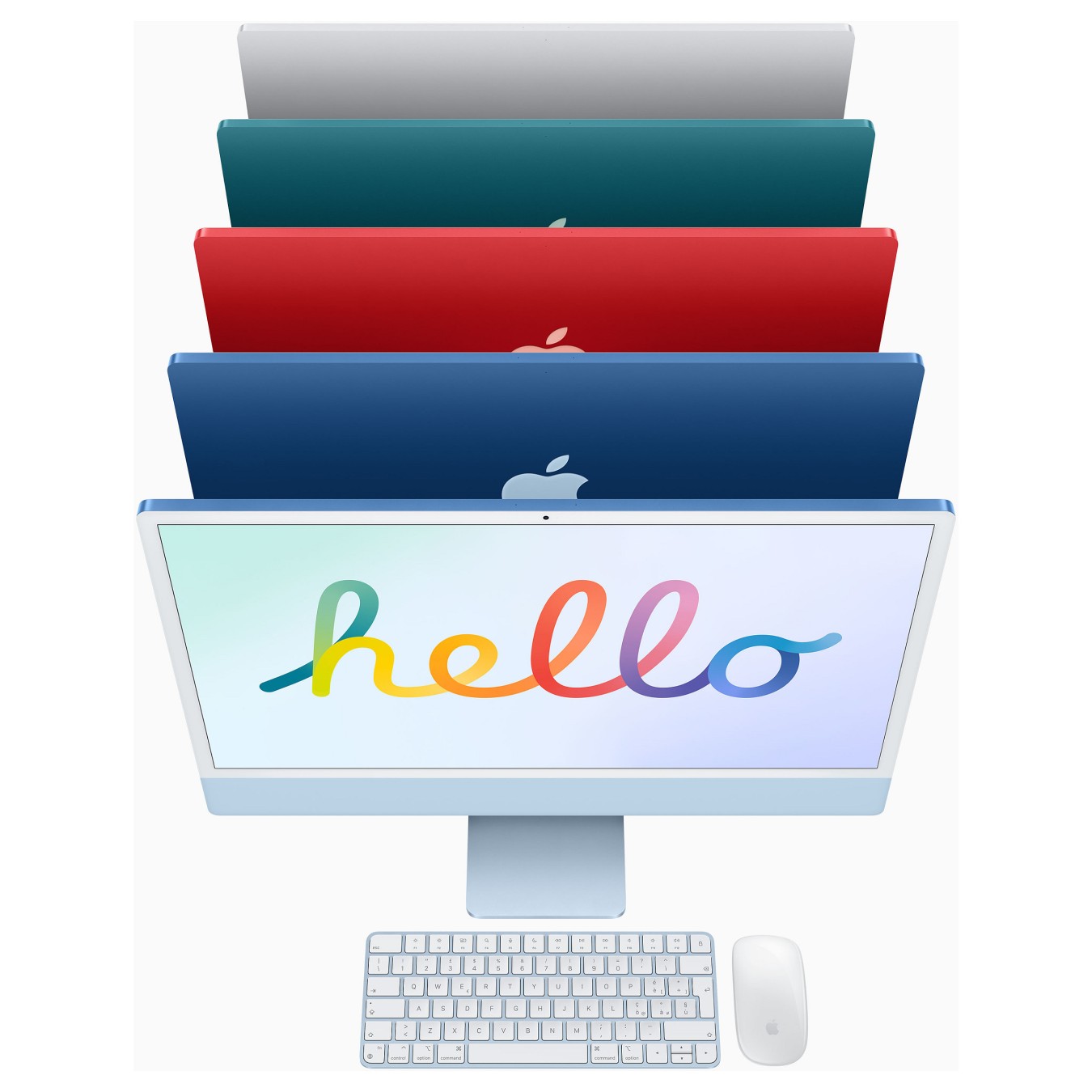 Buy Apple iMac 61cm(24‘‘) M1 7-Core 256GB pink NEW in Cyprus, Nicosia, Limassol, Larnaka, Pafos