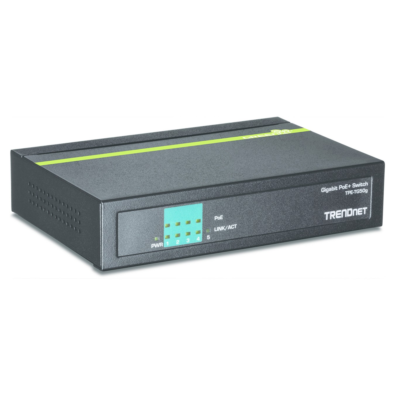 Buy TRENDnet TPE-TG50g 5-Port Gigabit PoE+ Switch in Cyprus, Nicosia, Limassol, Larnaka, Pafos