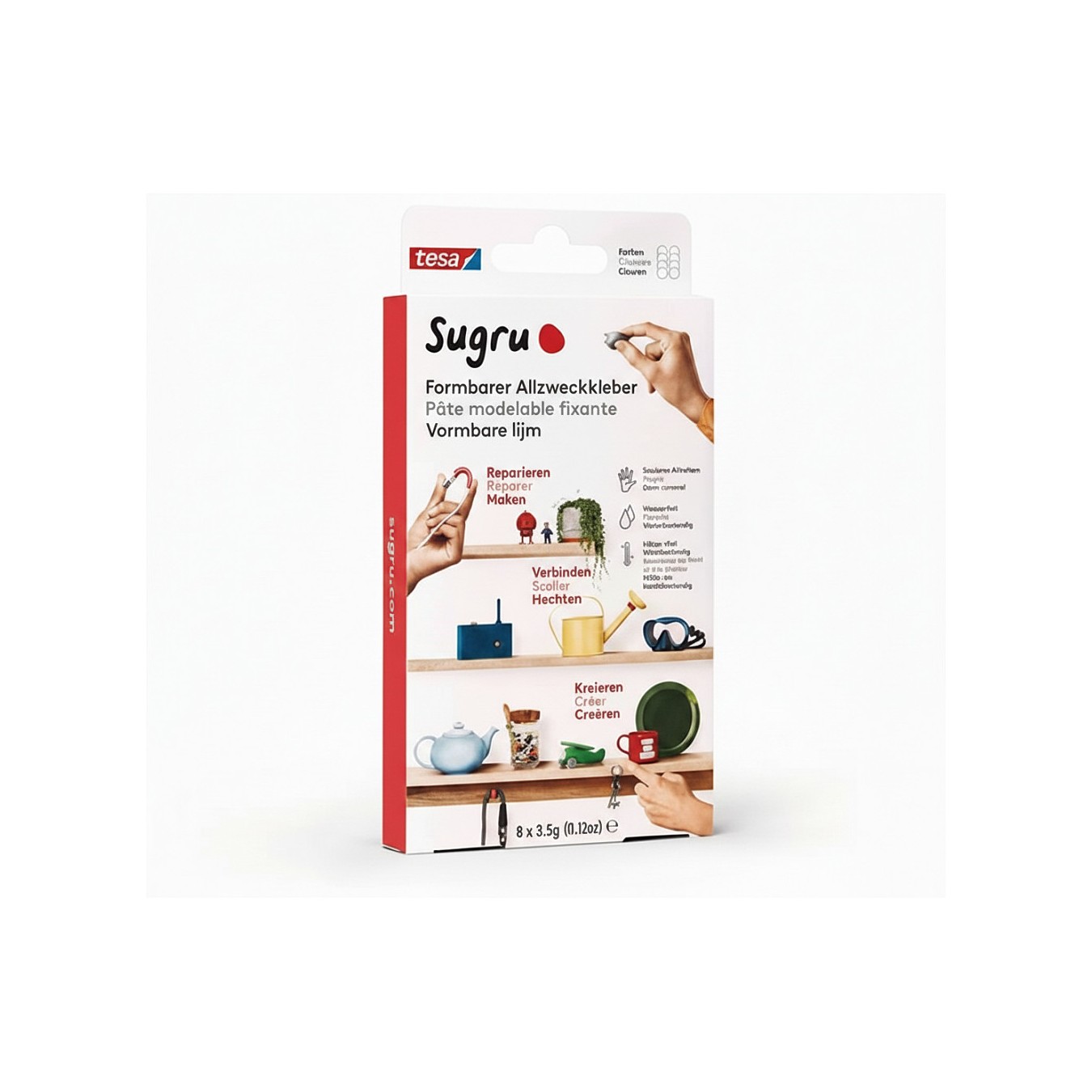 Buy tesa Sugru Allzweckkleber 3Stk weiß in Cyprus, Nicosia, Limassol, Larnaka, Pafos