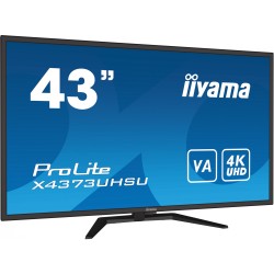Buy iiyama ProLite X4373UHSU-B1 - 42.5" 4K (3840x2160) VA Monitor, 2x HDMI + DP ... in Cyprus, Nicosia, Limassol, Larnaka, Pafos