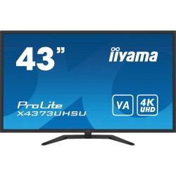 Buy iiyama ProLite X4373UHSU-B1 - 42.5" 4K (3840x2160) VA Monitor, 2x HDMI + DP ... in Cyprus, Nicosia, Limassol, Larnaka, Pafos