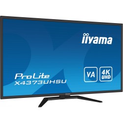 Buy iiyama ProLite X4373UHSU-B1 - 42.5" 4K (3840x2160) VA Monitor, 2x HDMI + DP ... in Cyprus, Nicosia, Limassol, Larnaka, Pafos