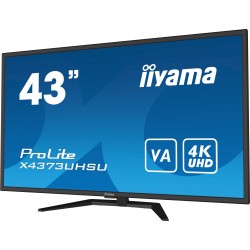 Buy iiyama ProLite X4373UHSU-B1 - 42.5" 4K (3840x2160) VA Monitor, 2x HDMI + DP ... in Cyprus, Nicosia, Limassol, Larnaka, Pafos