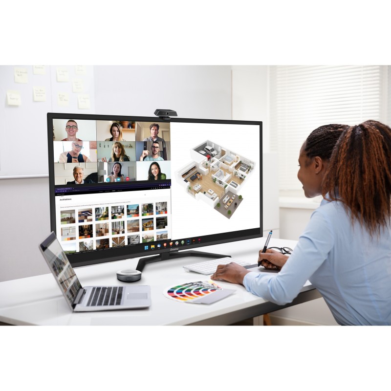 Buy iiyama ProLite X4373UHSU-B1 - 42.5" 4K (3840x2160) VA Monitor, 2x HDMI + DP ... in Cyprus, Nicosia, Limassol, Larnaka, Pafos