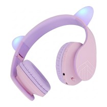 Buy PowerLocus P2 Kids Kinder- Kopfhrer lila pink mit Ohren in Cyprus, Nicosia, Limassol, Larnaka, Pafos