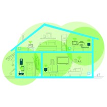 Buy Devolo Magic 1 WiFi 2-1-1 mini, Powerline + WLAN in Cyprus, Nicosia, Limassol, Larnaka, Pafos