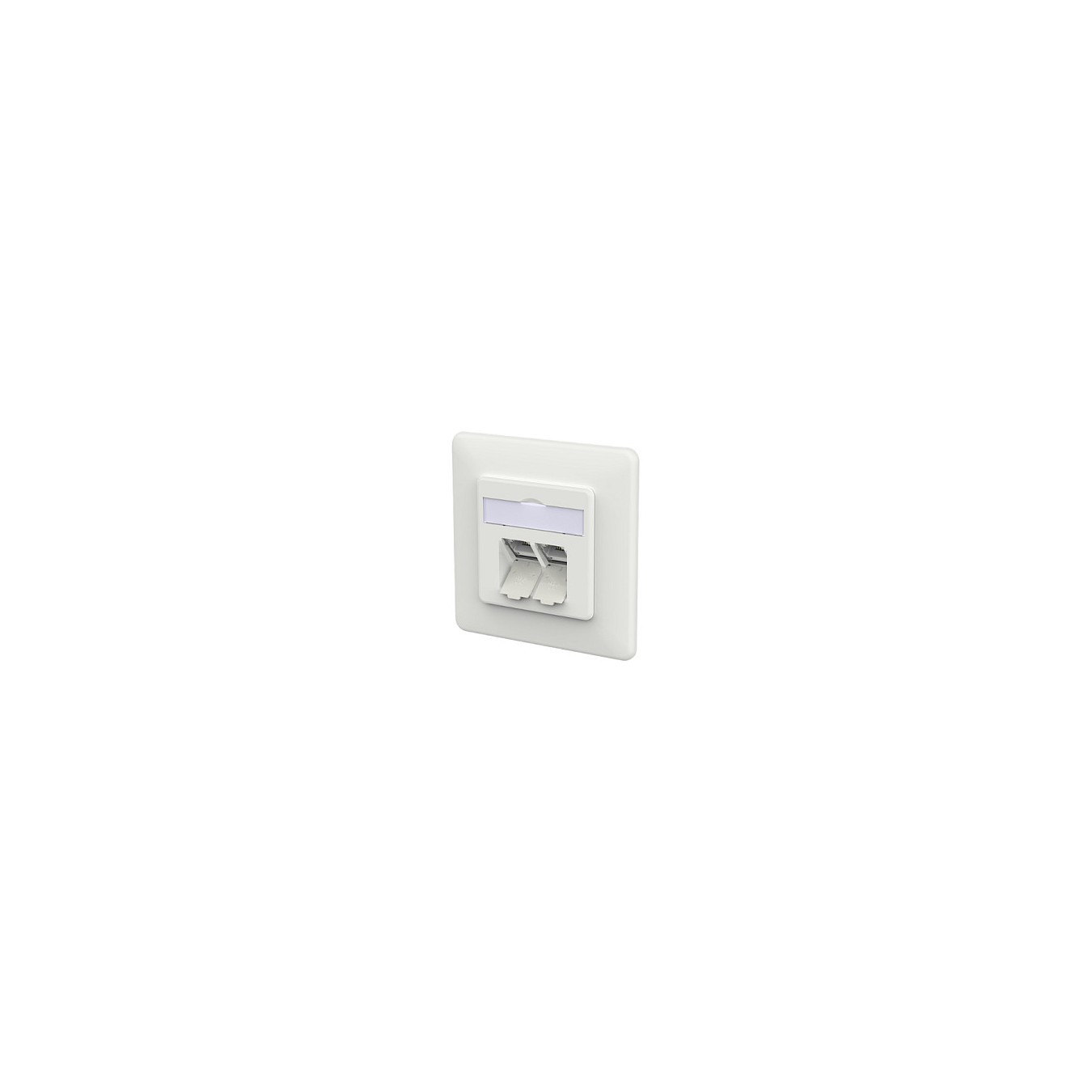 Buy METZ CONNECT Anschlussdose E-DAT C6A IDC 2 Port UP verkehrswei in Cyprus, Nicosia, Limassol, Larnaka, Pafos
