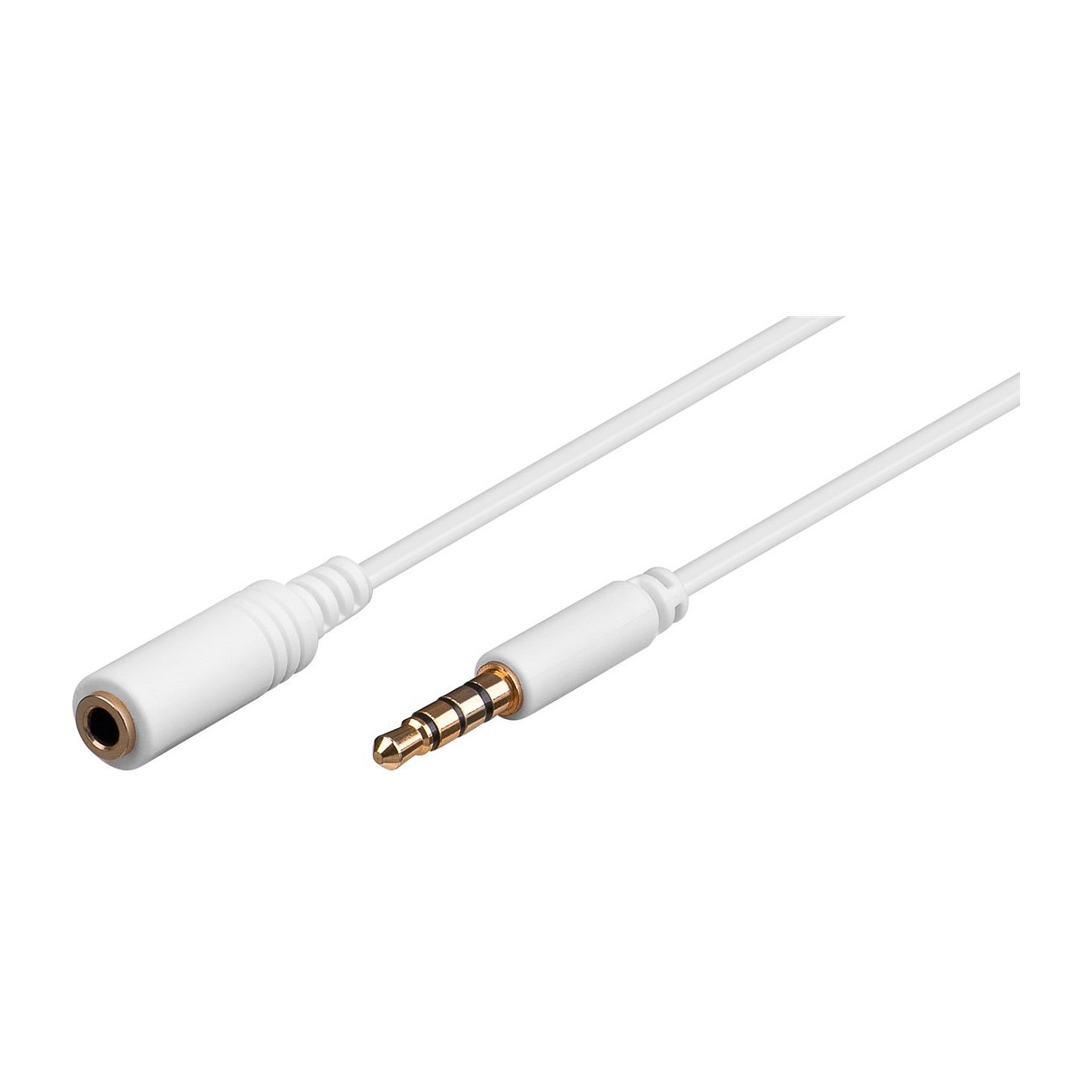 Buy Goobay Kopfhörer & Audio Verlängerungskabel 3.5mm. 1m Weiss in Cyprus, Nicosia, Limassol, Larnaka, Pafos