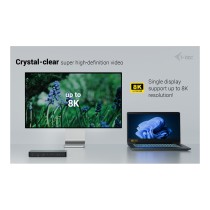 Buy D I-TEC Thunderbolt 4 Intelligent Dual Display DS 1x TB4 2x DP 1x GLAN 1x USB-C Gen2 3x USB-A Gen2 1x USB 2.0 1x Audi... in 