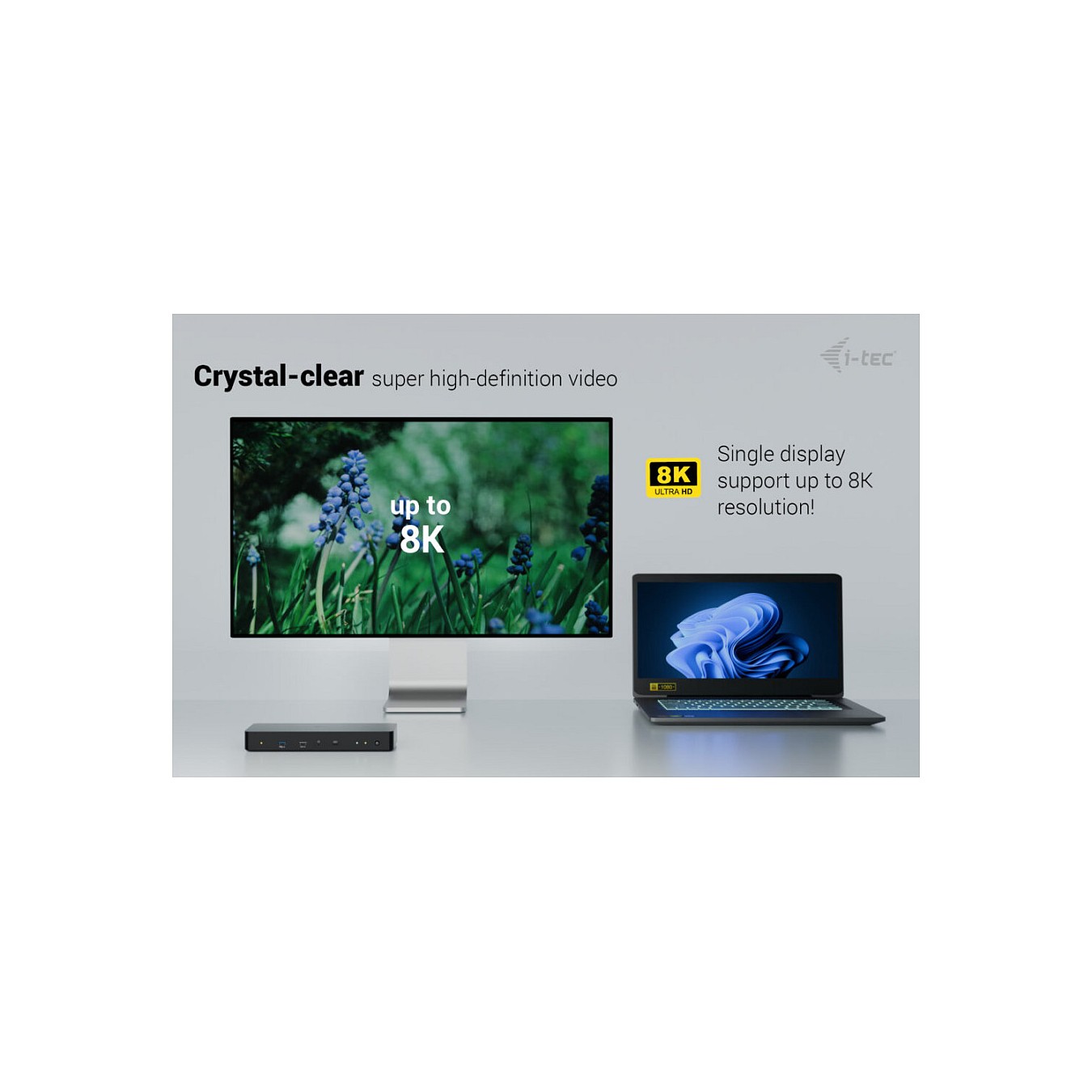 Buy D I-TEC Thunderbolt 4 Intelligent Dual Display DS 1x TB4 2x DP 1x GLAN 1x USB-C Gen2 3x USB-A Gen2 1x USB 2.0 1x Audi... in 