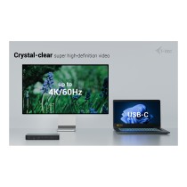 Buy D I-TEC Thunderbolt 4 Intelligent Dual Display DS 1x TB4 2x DP 1x GLAN 1x USB-C Gen2 3x USB-A Gen2 1x USB 2.0 1x Audi... in 