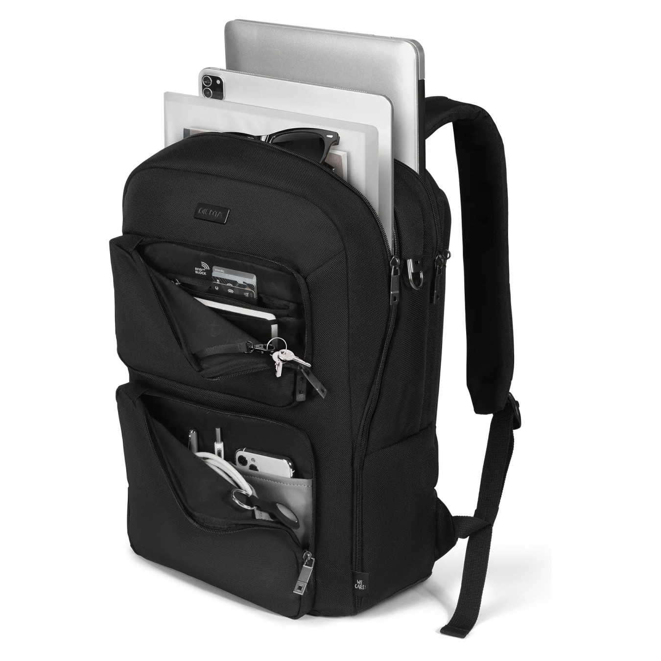 Buy Dicota Backpack SEVEN 14-16' black in Cyprus, Nicosia, Limassol, Larnaka, Pafos