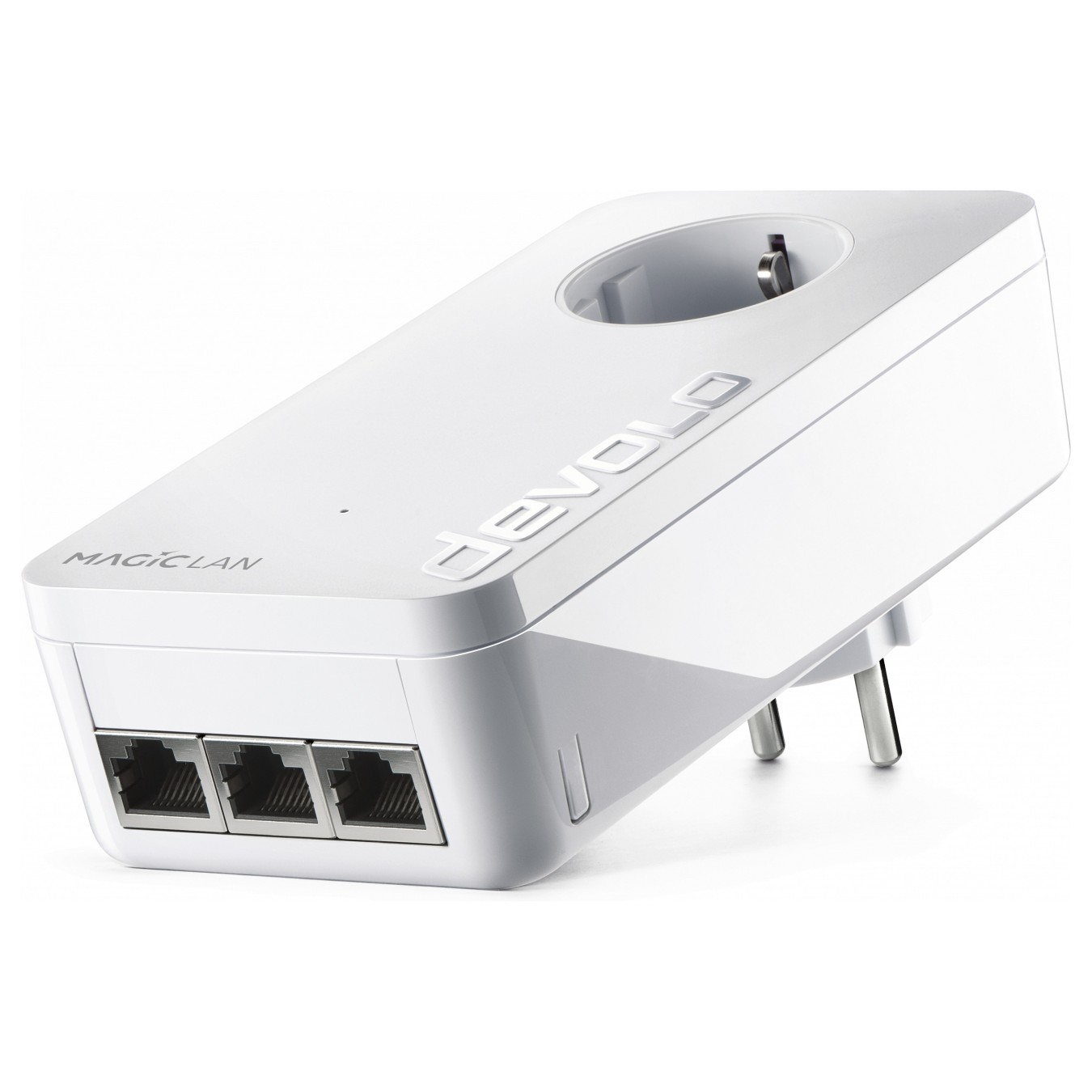 Buy devolo Magic 2 LAN triple Powerline Adapter Powerline bis zu 2.400 Mbit s, 3x Gigabit LAN in Cyprus, Nicosia, Limassol, Larn