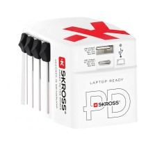 Buy SKROSS World USB Charger AC45PD incl. USB-C cable white in Cyprus, Nicosia, Limassol, Larnaka, Pafos