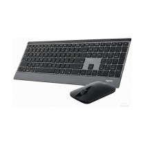 Buy Rapoo Kabelloses Multi-Mode-Deskset 9500M QWERTZ Keyboard + Mouse black in Cyprus, Nicosia, Limassol, Larnaka, Pafos