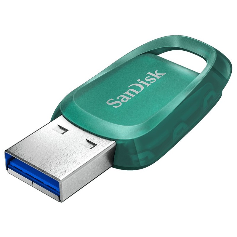 Buy SanDisk Ultra Eco USB 3.2 Gen 1 Flash Drive - 128GB - Green, USB-A, 100MB/s in Cyprus, Nicosia, Limassol, Larnaka, Pafos