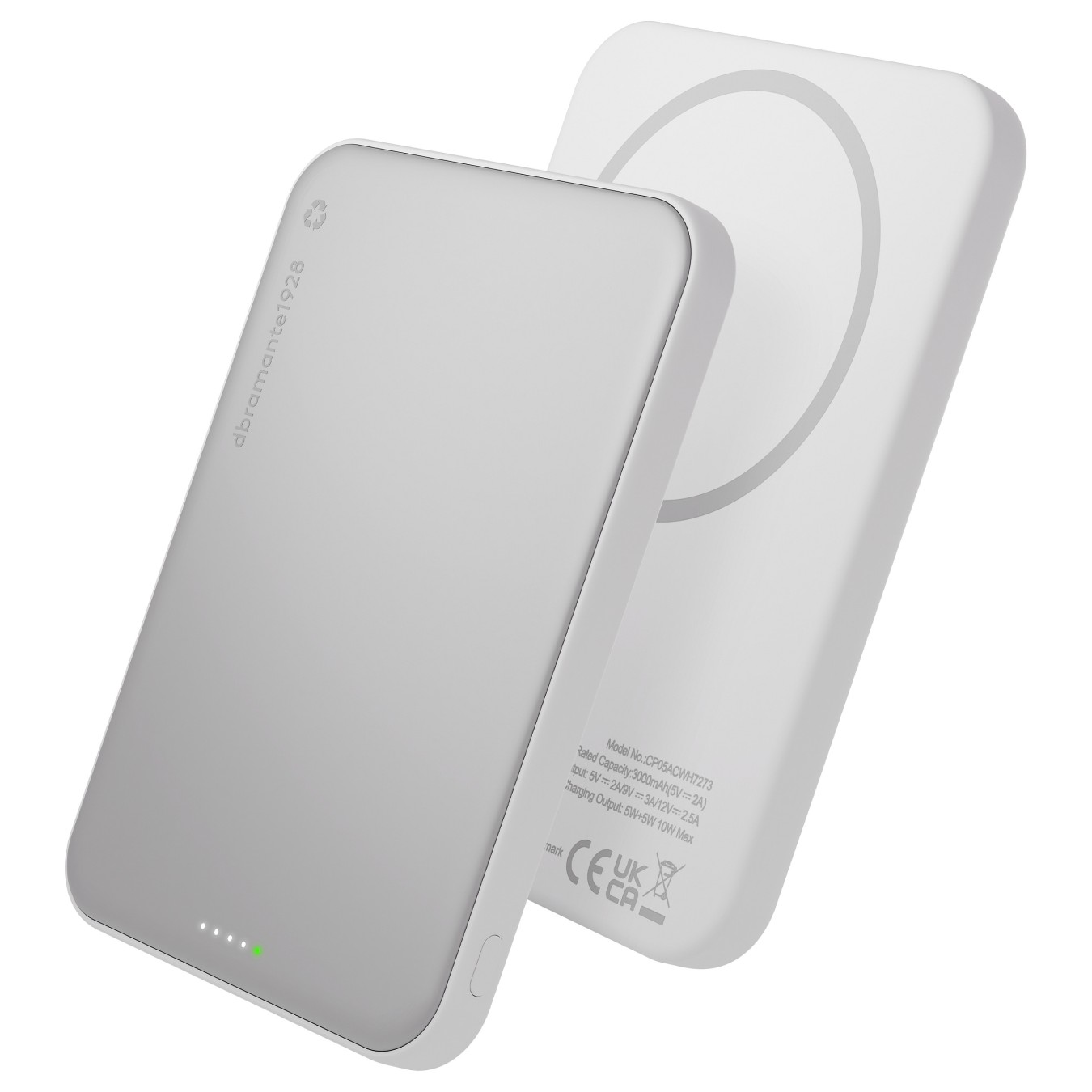 Buy dbramante1928 rechargePowerBank5KWLSlimQi225wWHT in Cyprus, Nicosia, Limassol, Larnaka, Pafos