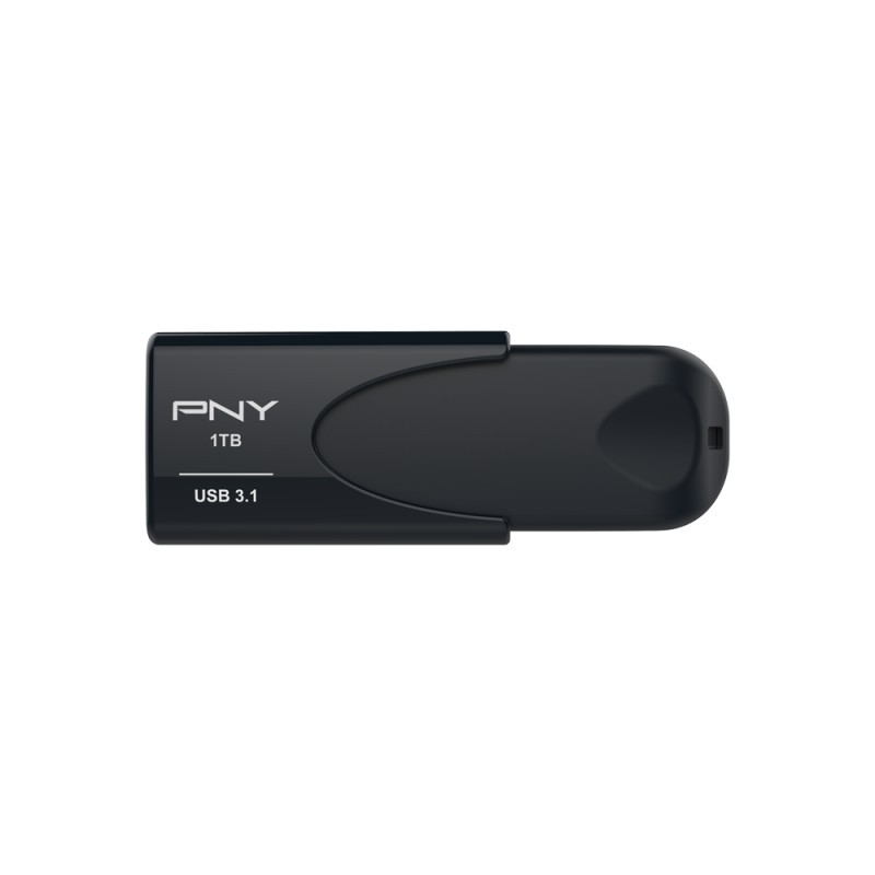 Buy PNY Attaché 1TB USB 3.2 Gen1 Flash Drive - Black, 80 MB/s Read, Slide Design in Cyprus, Nicosia, Limassol, Larnaka, Pafos