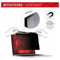 Buy DISPLEX Privacy Safe Blickschutzfilter für MacBook Air 13.6'. Anti-Reflex. Bluelight-Filter. Magnetische Befestigung in Cypr