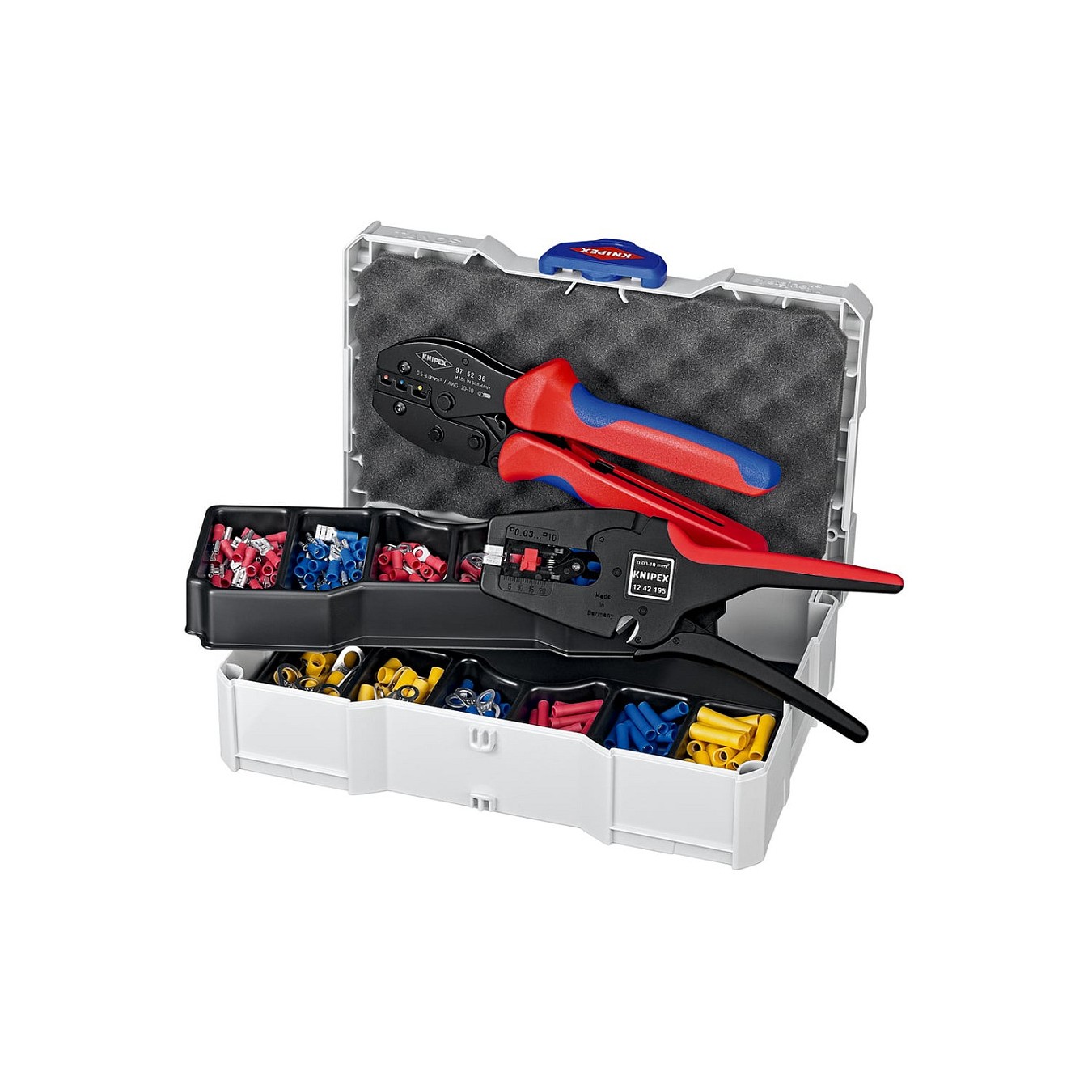 Buy KNIPEX Crimpsortiment mit Kabelverbinder 97 90 22 in Cyprus, Nicosia, Limassol, Larnaka, Pafos
