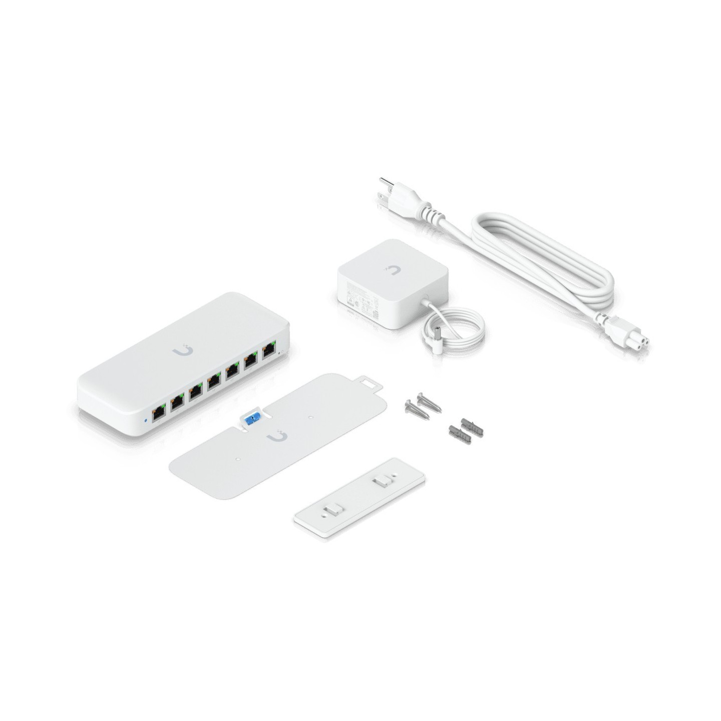 Ubiquiti UniFi USW-Ultra 8-Port - Managed L2 Gigabit Switch, 7x PoE+ + 1x PoE++ (White) — Buy in Cyprus with Fast Delivery