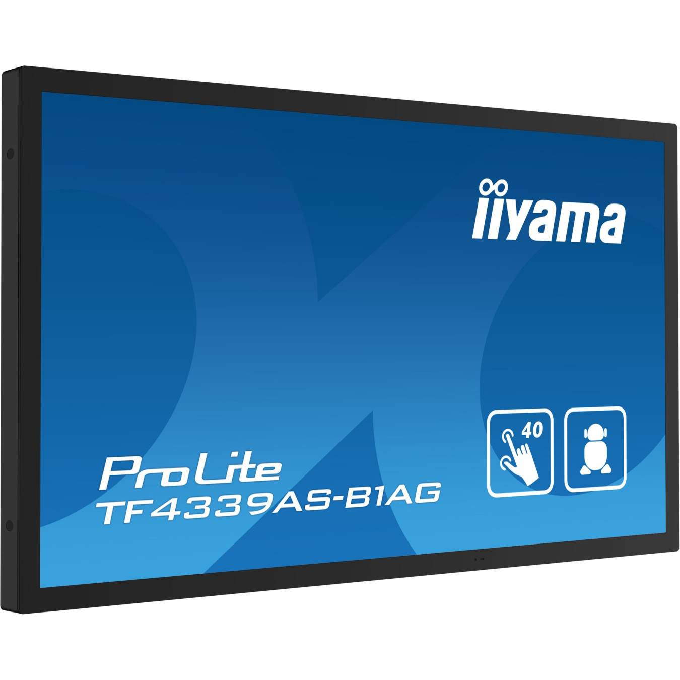 iiyama TF4339AS-B1AG - 43" 4K IPS M-Touch Display, Android 11, 4GB/32GB, Black, IP54 — Buy in Cyprus with Fast Delivery