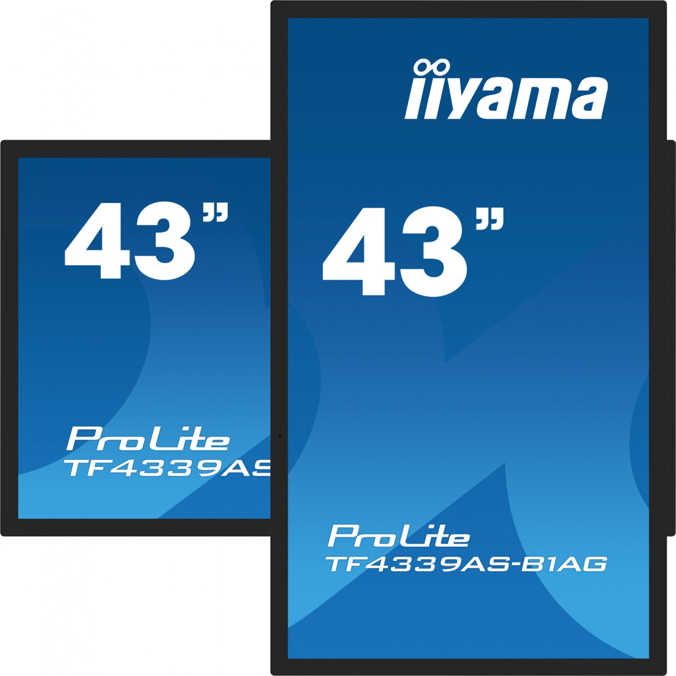 iiyama TF4339AS-B1AG - 43" 4K IPS M-Touch Display, Android 11, 4GB/32GB, Black, IP54 — Buy in Cyprus with Fast Delivery