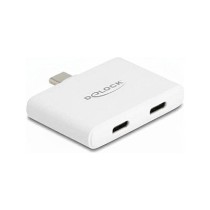 Buy Delock USB Type-CTM Adapter zu USB-CTM Daten 10 Gbps und Video 4K 60 Hz + USB Type-CTM PD 92 W in Cyprus, Nicosia, Limassol,