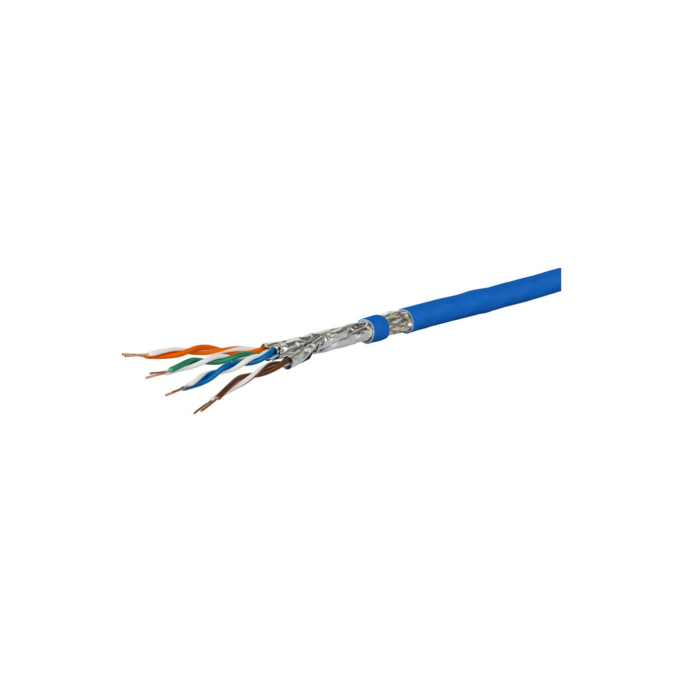 Buy METZ CONNECT Verlegekabel Cat 7A S FTP. MC GC1300 pro22. LSZH. blau 100m Ring in Cyprus, Nicosia, Limassol, Larnaka, Pafos