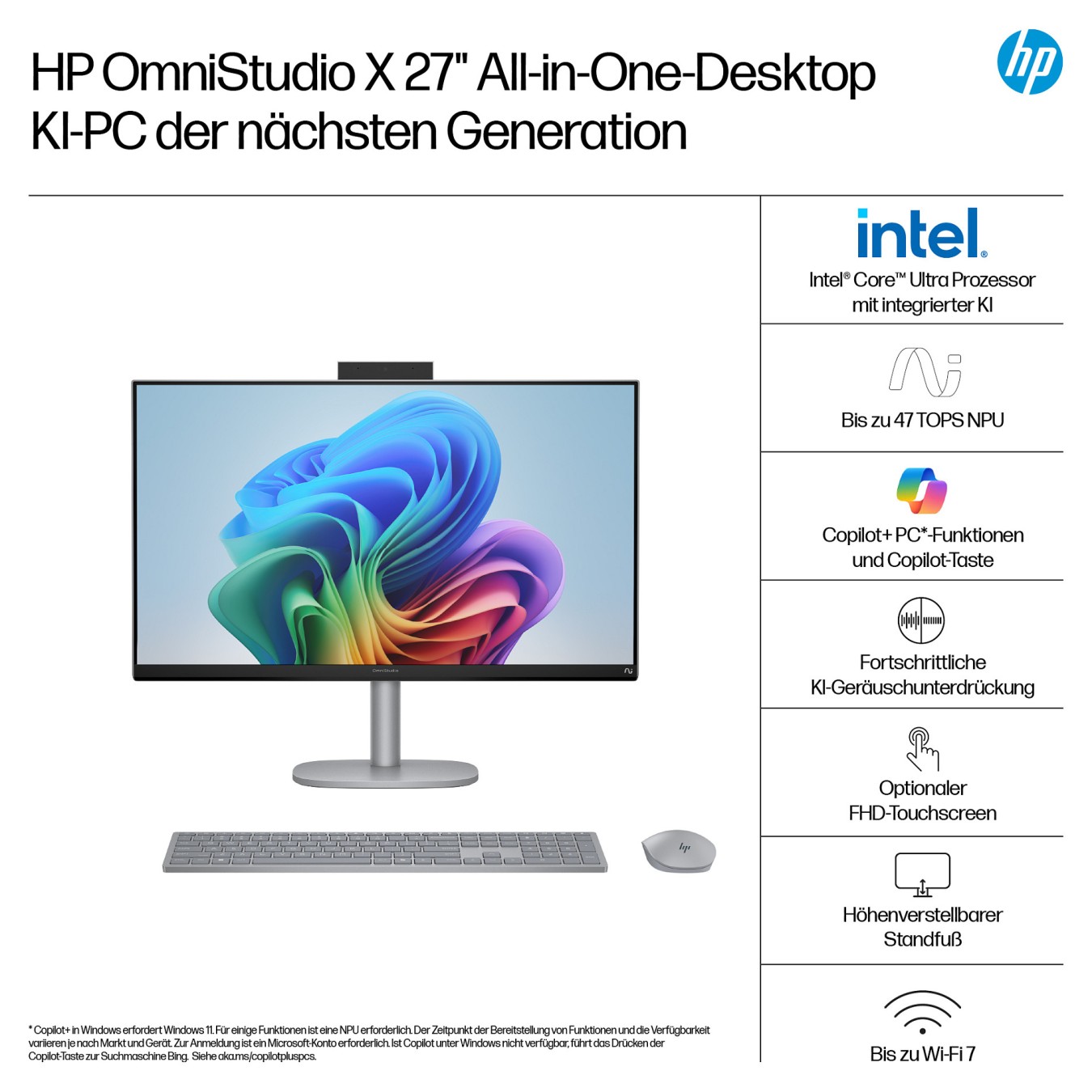 Buy AIO HP OmniStudio X 27-cs1170ng 27 CU7 258V 32GB 2TBSSD W11 Home in Cyprus, Nicosia, Limassol, Larnaka, Pafos
