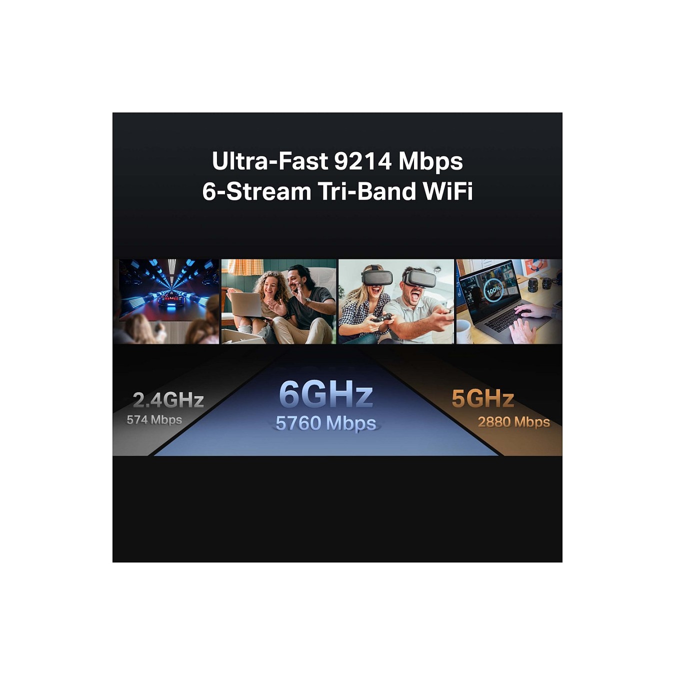 Buy TP-Link Archer BE550 Tri-Band Wi-Fi 7 Router in Cyprus, Nicosia, Limassol, Larnaka, Pafos