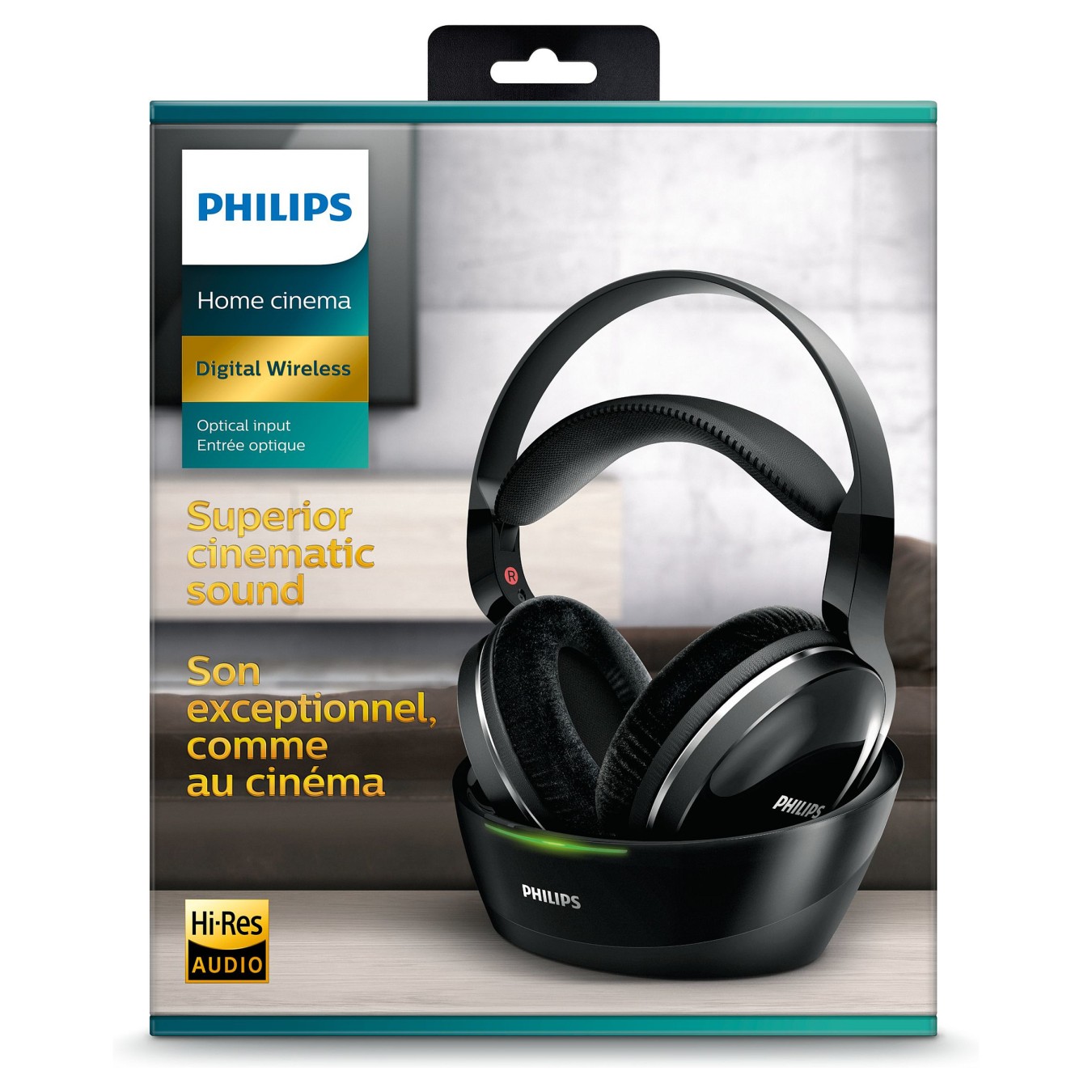 Buy Philips SHD8850 12 Over-Ear TV-Kopfhrer digital kabellos schwarz in Cyprus, Nicosia, Limassol, Larnaka, Pafos