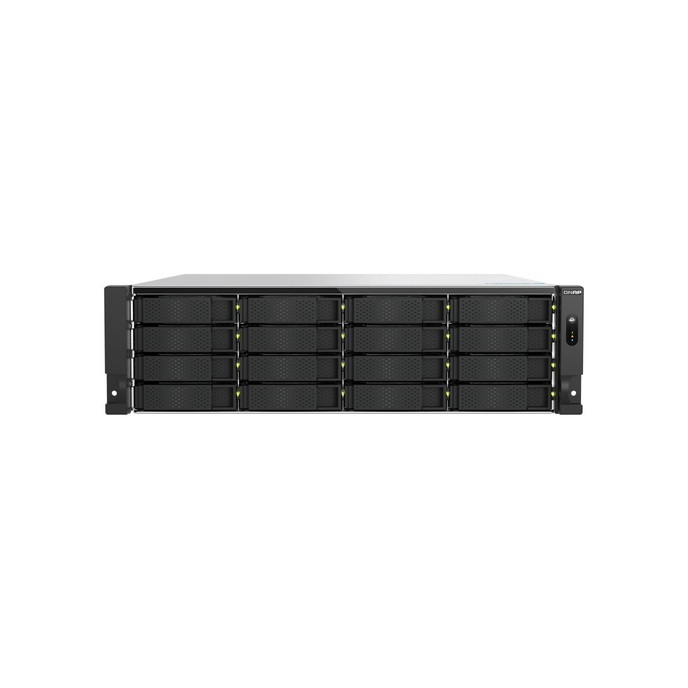 QNAP TS-h1677AXU-RP-R7-32G - 16-bay 3U Rack NAS, AMD Ryzen 7 Pro 7745 (8C/16T up to 5.3GHz), 32GB DDR5